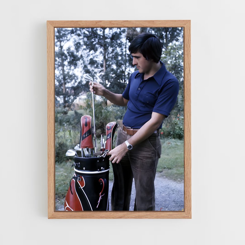 Poster Seve de ballesteros – affiche Golf (vue 4)